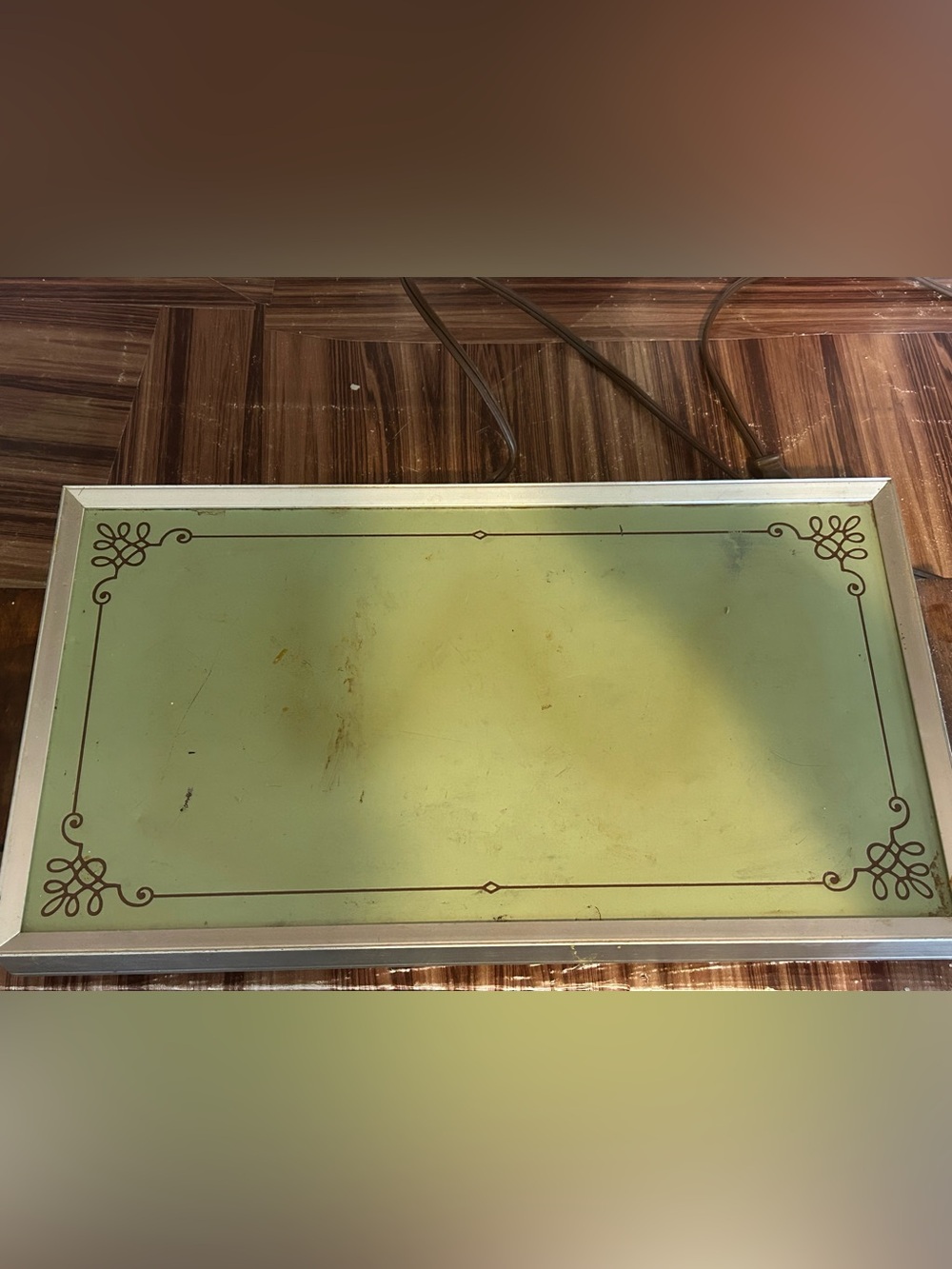 Vtg Cornwall Electric Hot Tray